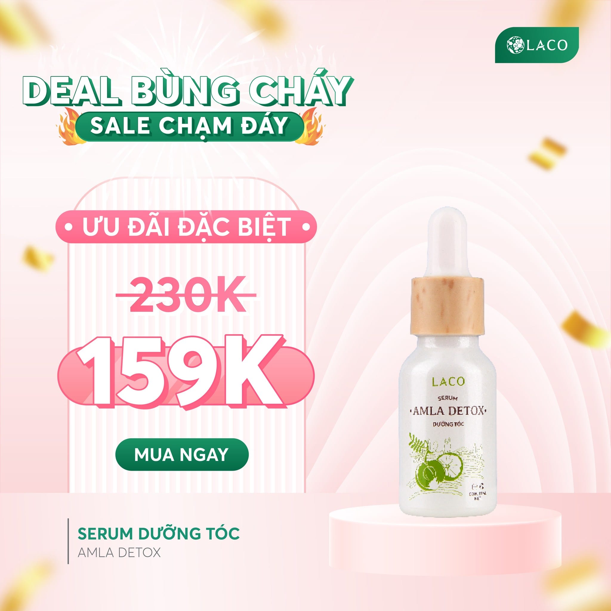 Serum dưỡng tóc Amla Detox