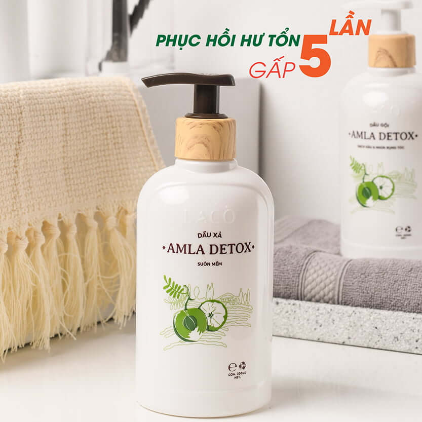 Dầu xả Amla Detox Phục hồi hư tổn & Nuôi dưỡng tóc